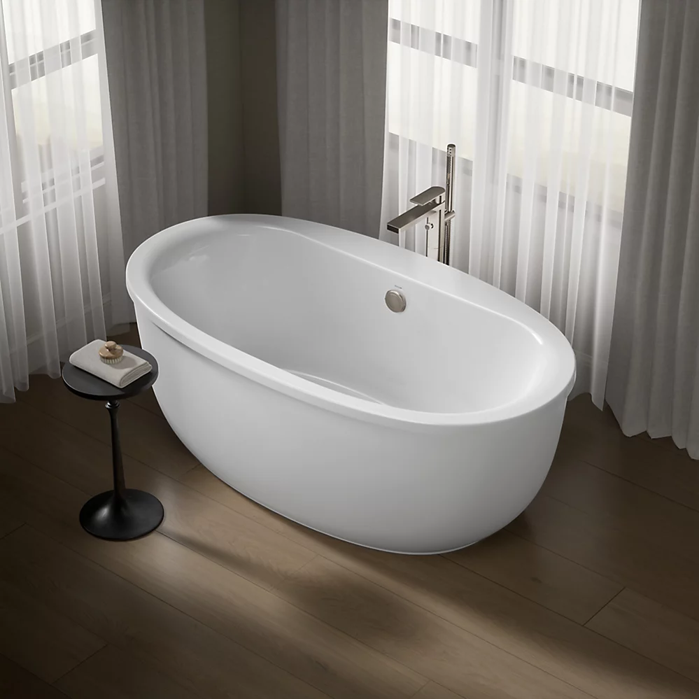 Kohler 6369-0 Sunstruck Fs 66 Bath W/Fluted Apron