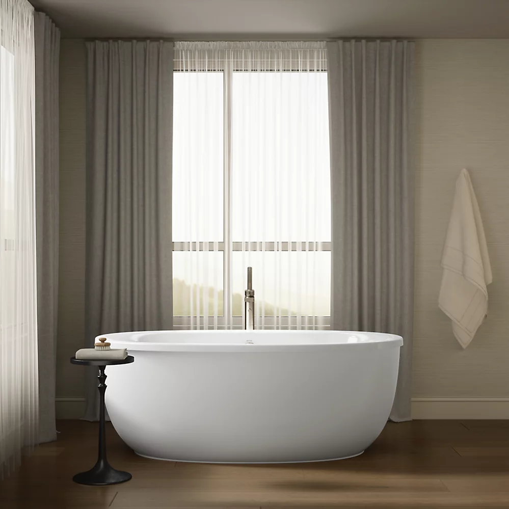 Kohler 6369-0 Sunstruck Fs 66 Bath W/Fluted Apron