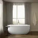 Kohler 6369-0 Sunstruck Fs 66 Bath W/Fluted Apron