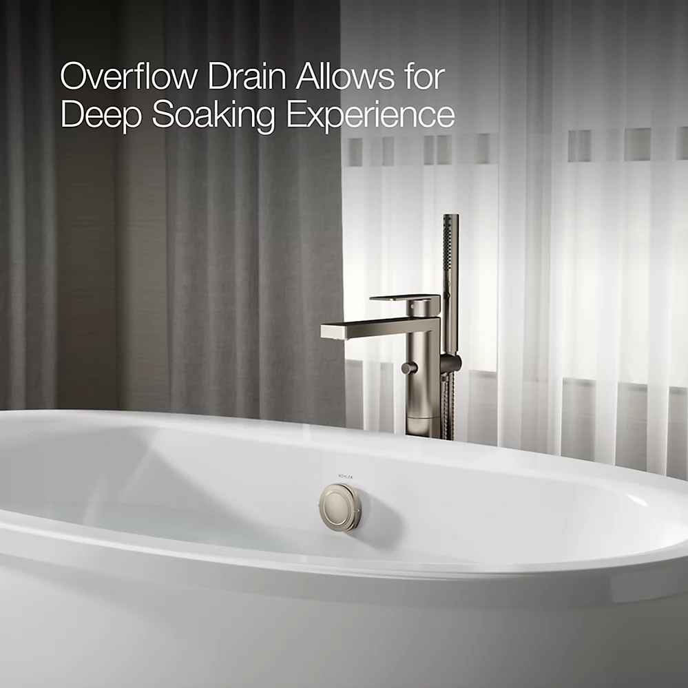 Kohler 6369-0 Sunstruck Fs 66 Bath W/Fluted Apron
