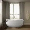 Kohler 6369-W1-0 Sunstruck Fs Bask Bath W/Fluted Apron
