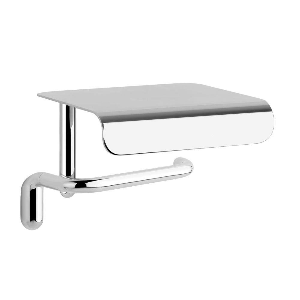 Gessi 38049 Goccia Wall Mounted Tissue Holder With Cover Chrome 1