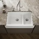 Kohler 6426-0 Whitehaven Uc, 36 Sd, Short Apron Sink
