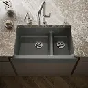 Kohler 6426-58 Whitehaven Uc, 36 Sd, Short Apron Sink