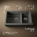 Kohler 6426-58 Whitehaven Uc, 36 Sd, Short Apron Sink