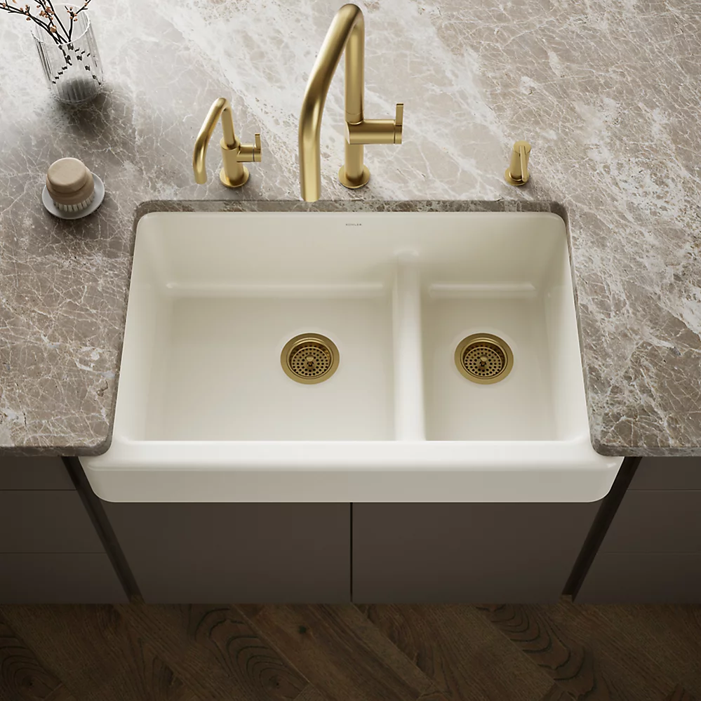 Kohler 6426-96 Whitehaven Uc, 36 Sd, Short Apron Sink