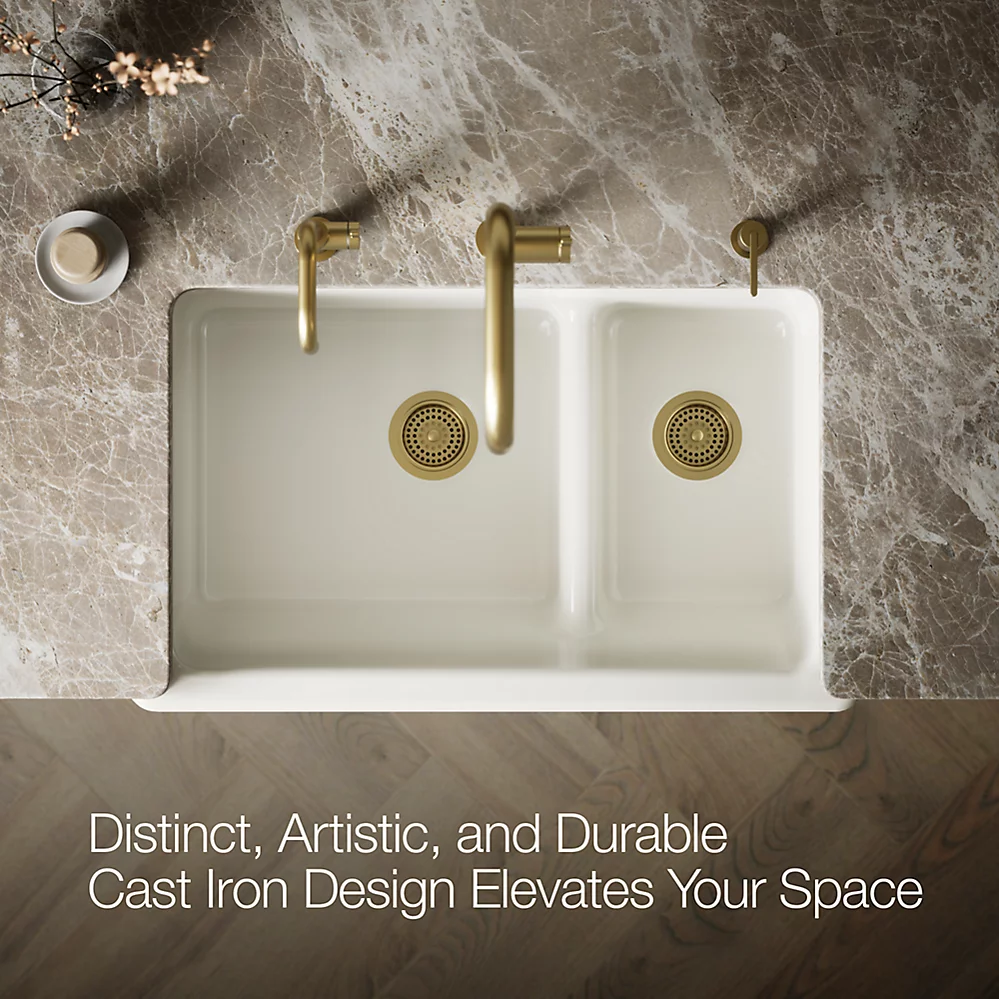 Kohler 6426-96 Whitehaven Uc, 36 Sd, Short Apron Sink