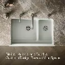 Kohler 6426-FF Whitehaven Uc, 36 Sd, Short Apron Sink
