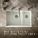 Kohler 6426-NY Whitehaven Uc, 36 Sd, Short Apron Sink