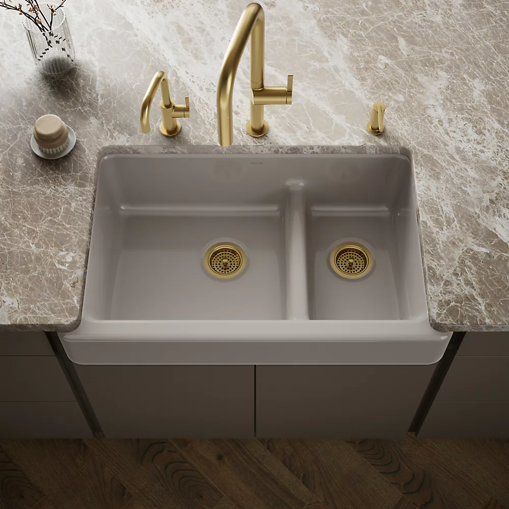 Kohler 6426-TRF Whitehaven Uc 36 Sd Short Apron Sink