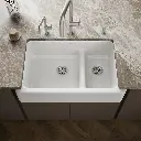 Kohler 6427-0 Whitehaven Uc, 36 Sd, Tall Apron Sink