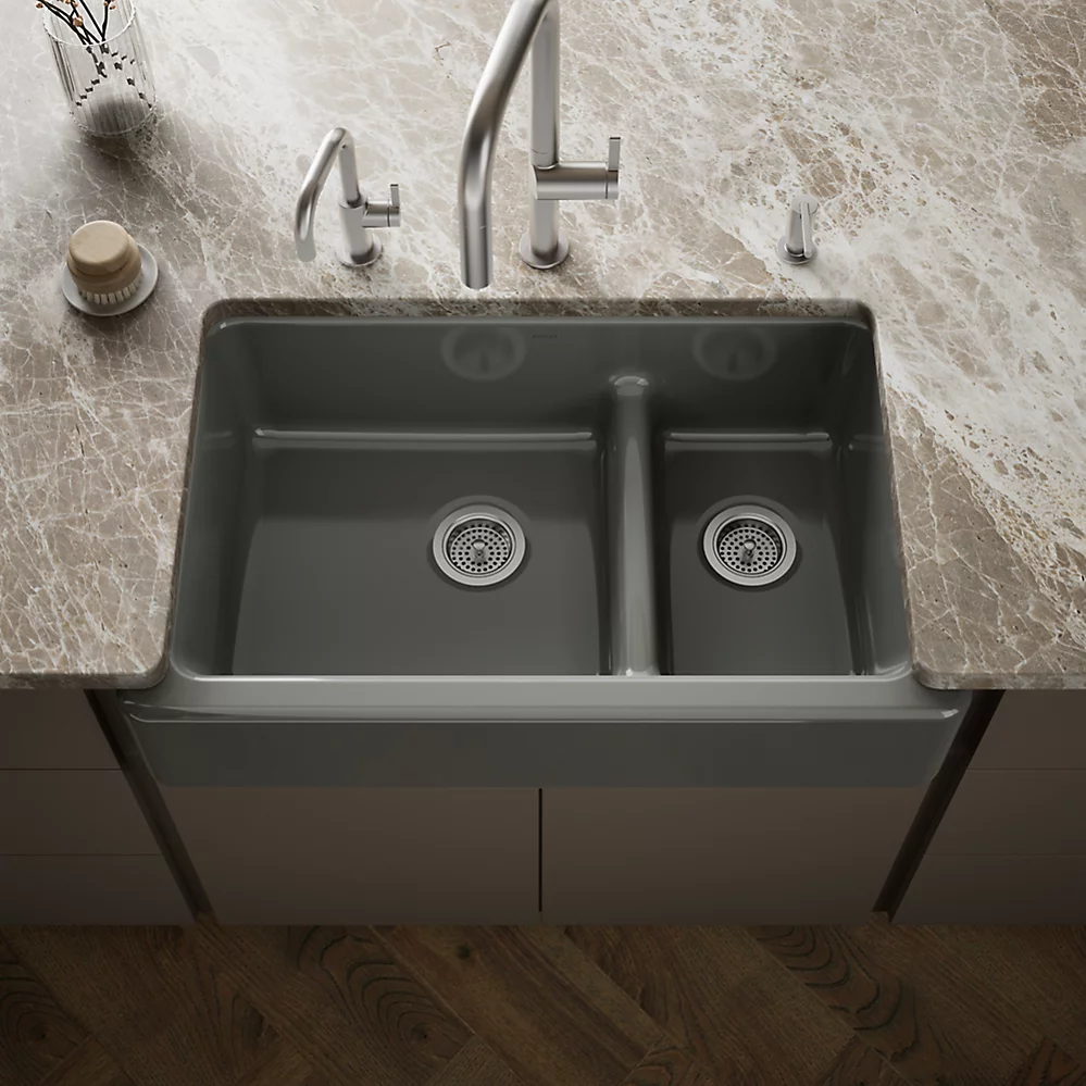Kohler 6427-58 Whitehaven Uc, 36 Sd, Tall Apron Sink