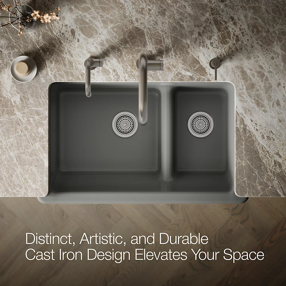 Kohler 6427-58 Whitehaven Uc, 36 Sd, Tall Apron Sink
