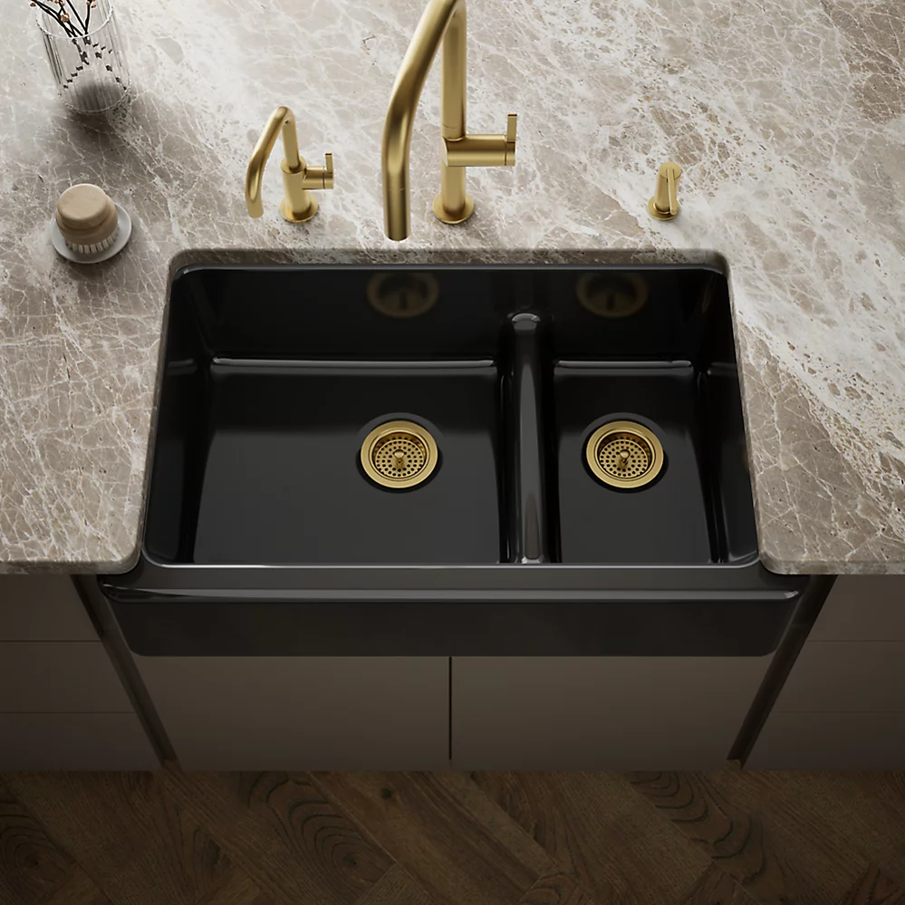 Kohler 6427-7 Whitehaven Uc, 36 Sd, Tall Apron Sink
