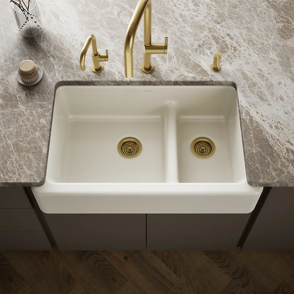 Kohler 6427-96 Whitehaven Uc, 36 Sd, Tall Apron Sink