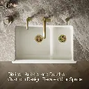 Kohler 6427-96 Whitehaven Uc, 36 Sd, Tall Apron Sink