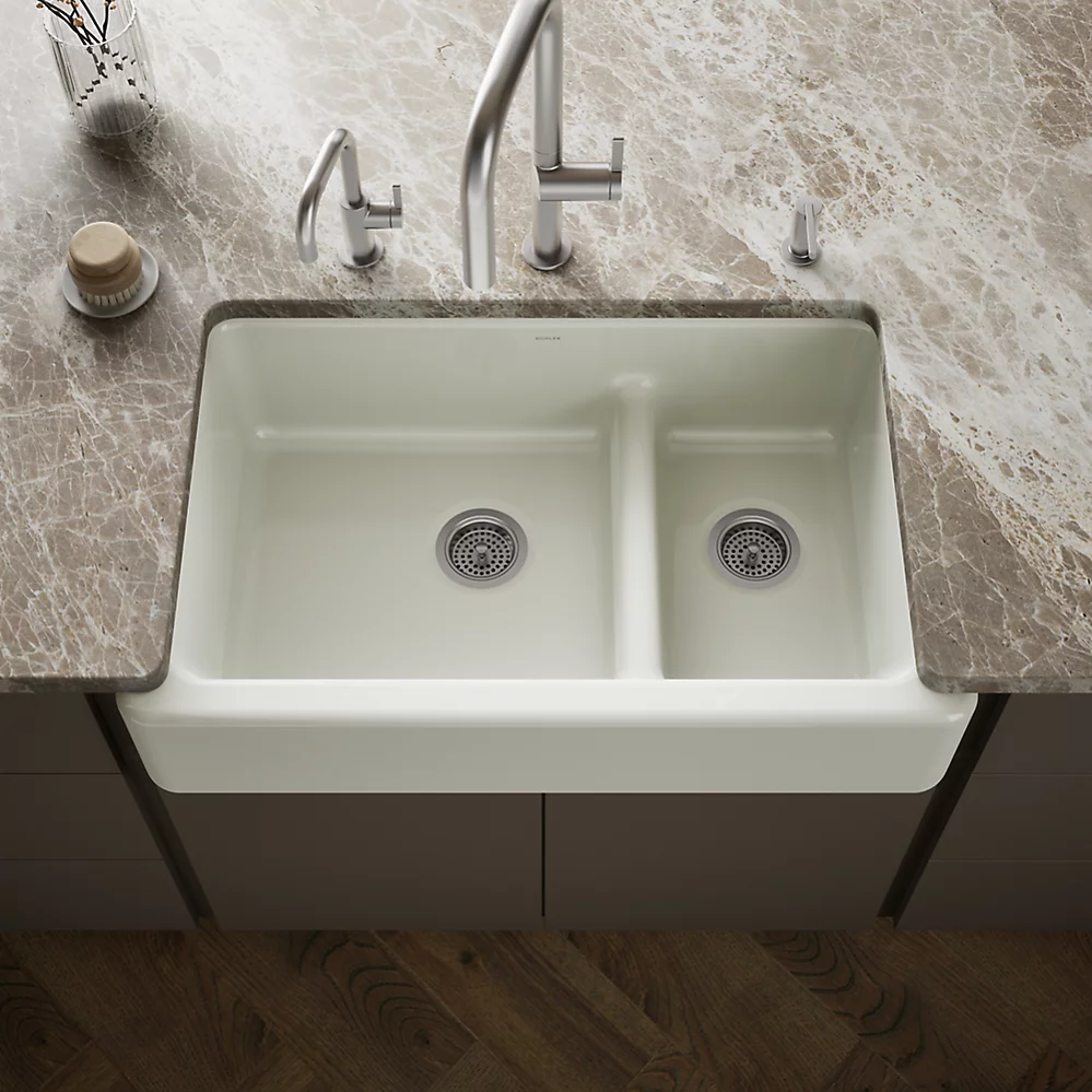 Kohler 6427-NY Whitehaven Uc, 36 Sd, Tall Apron Sink