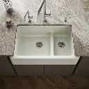 Kohler 6427-NY Whitehaven Uc, 36 Sd, Tall Apron Sink