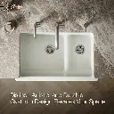 Kohler 6427-NY Whitehaven Uc, 36 Sd, Tall Apron Sink