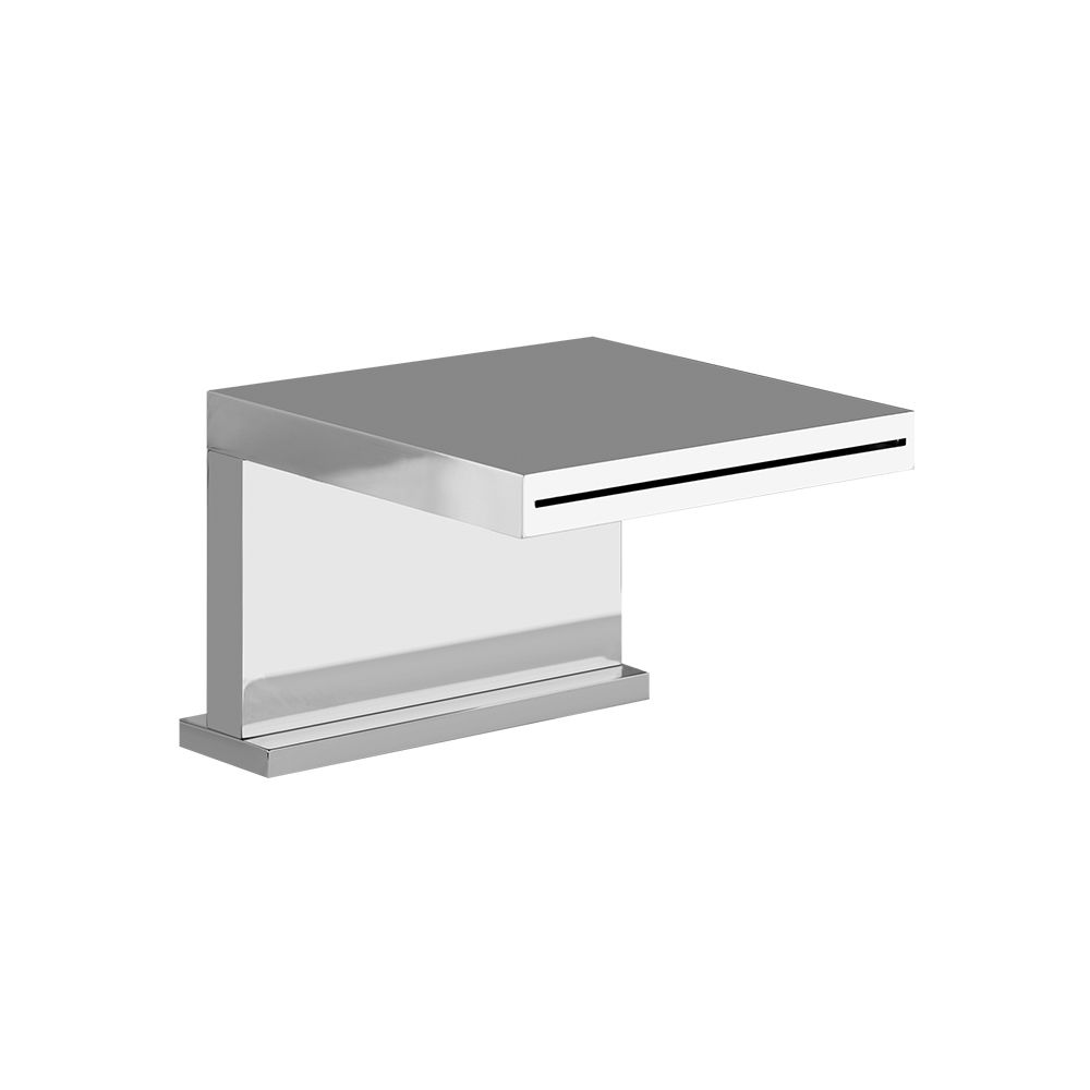 Gessi 26691 Rettangolo Deck Mounted Bath Spout Chrome 1