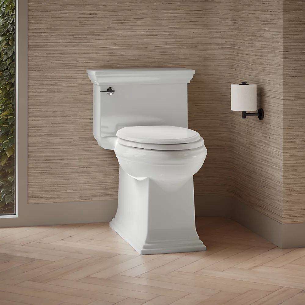 Kohler 6428-0 Memoirs Stately 1-Pc 1.28 Elongated Toilet White