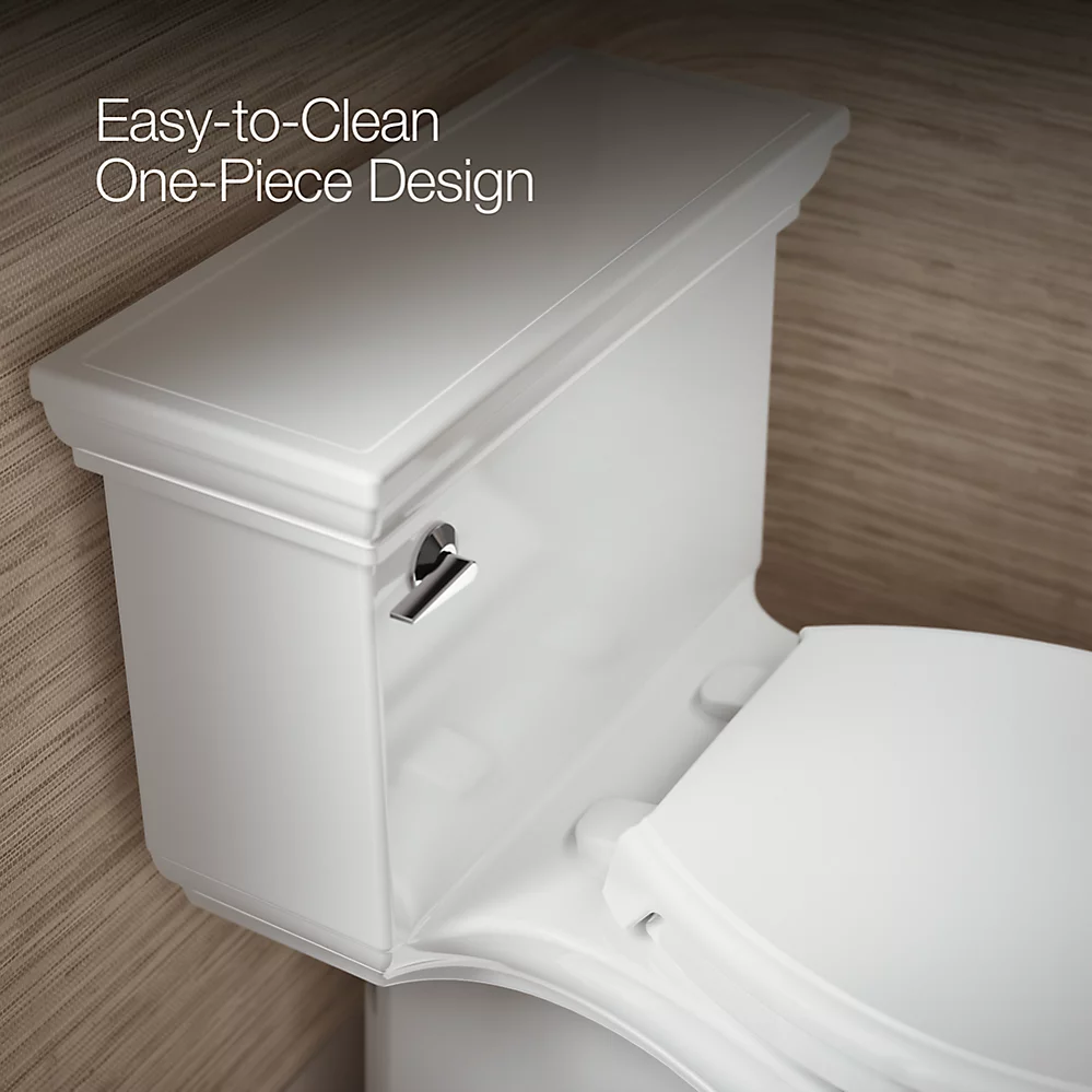 Kohler 6428-0 Memoirs Stately 1-Pc 1.28 Elongated Toilet White