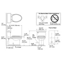 Kohler 6428-0 Memoirs Stately 1-Pc 1.28 Elongated Toilet White