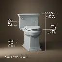Kohler 6428-95 Memoirs Stately Ch-1Pc 1.28 Eb Toilet
