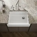 Kohler 6486-0 Whitehaven Uc, 30 , Short Apron Sink
