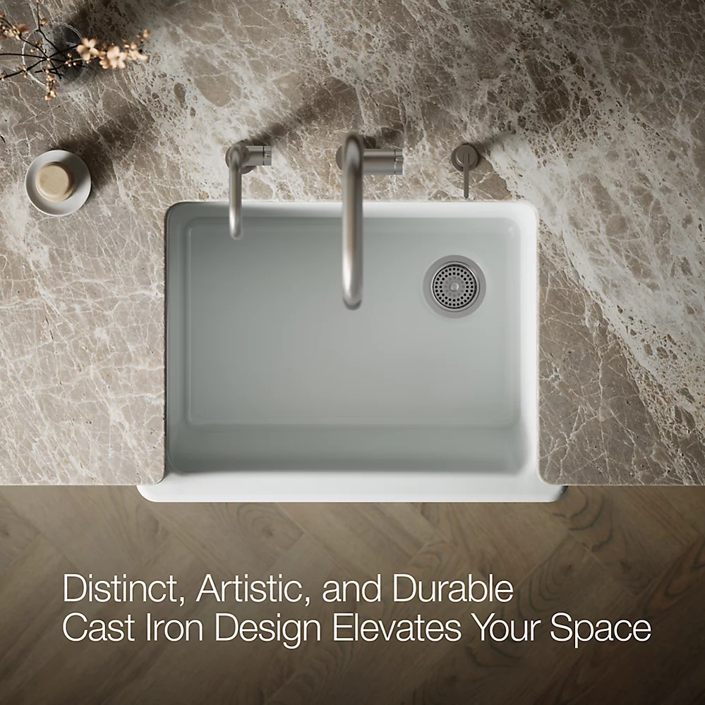 Kohler 6486-95 Whitehaven Uc, 30 , Short Apron Sink