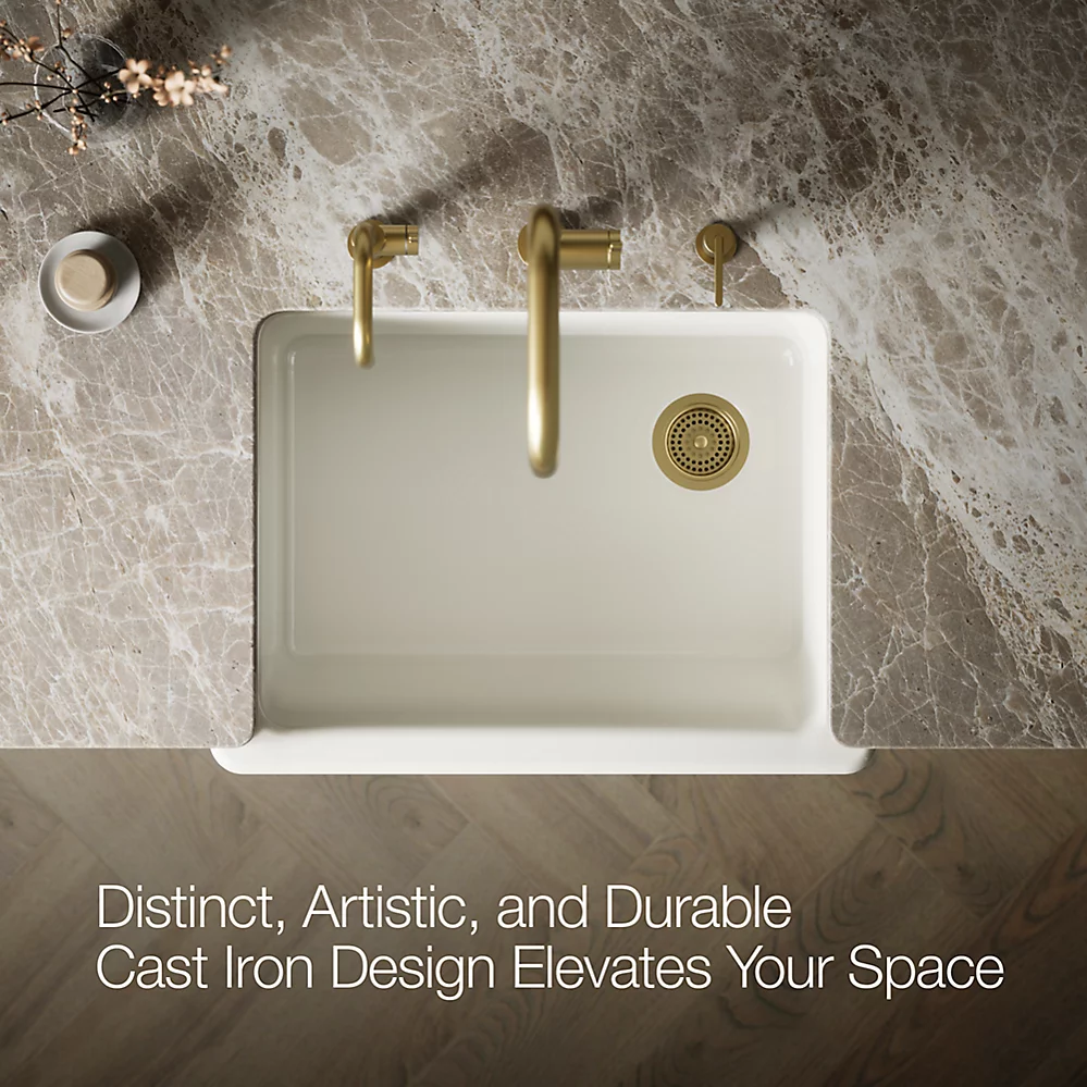 Kohler 6486-96 Whitehaven Uc, 30 , Short Apron Sink