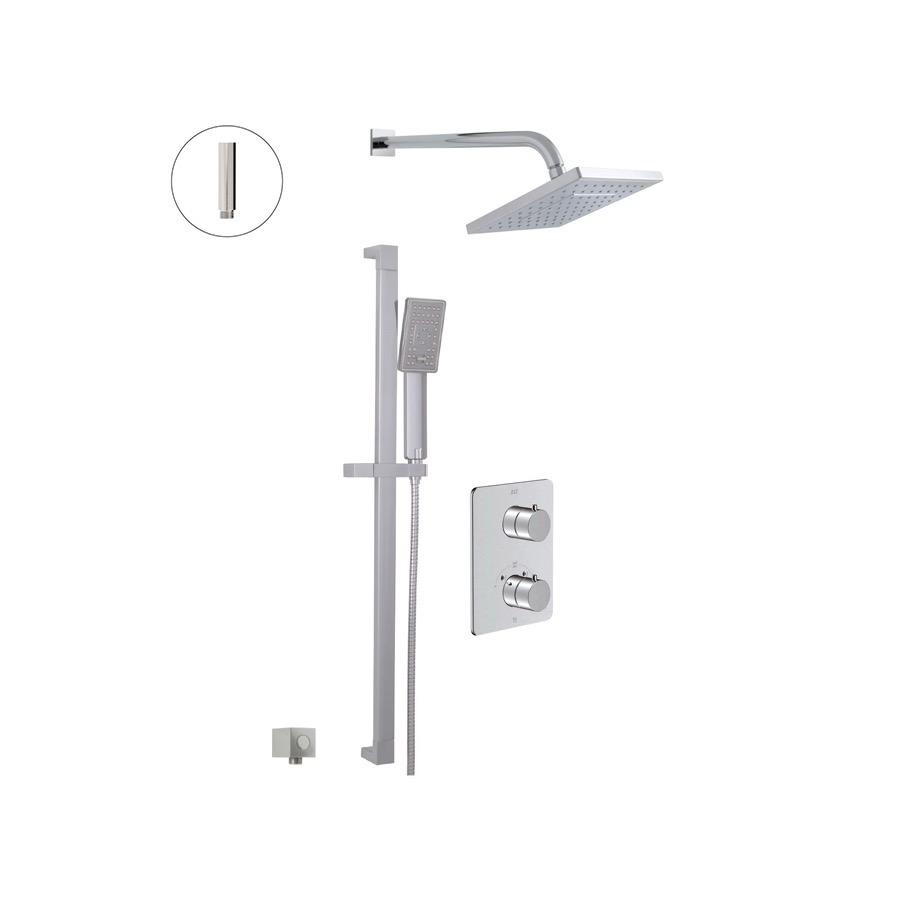 ALT 91382 Misto Thermostatic Shower System 2 Functions Chrome 1