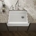 Kohler 6487-0 Whitehaven Uc, 30 , Tall Apron Sink