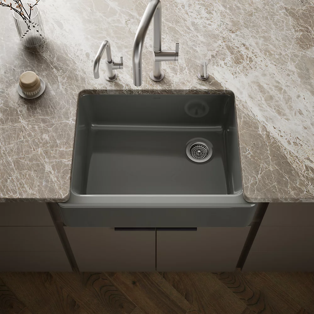 Kohler 6487-58 Whitehaven Uc, 30 , Tall Apron Sink