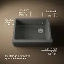 Kohler 6487-58 Whitehaven Uc, 30 , Tall Apron Sink