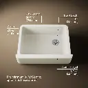 Kohler 6487-96 Whitehaven Uc, 30 , Tall Apron Sink