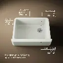 Kohler 6487-NY Whitehaven Uc, 30 , Tall Apron Sink