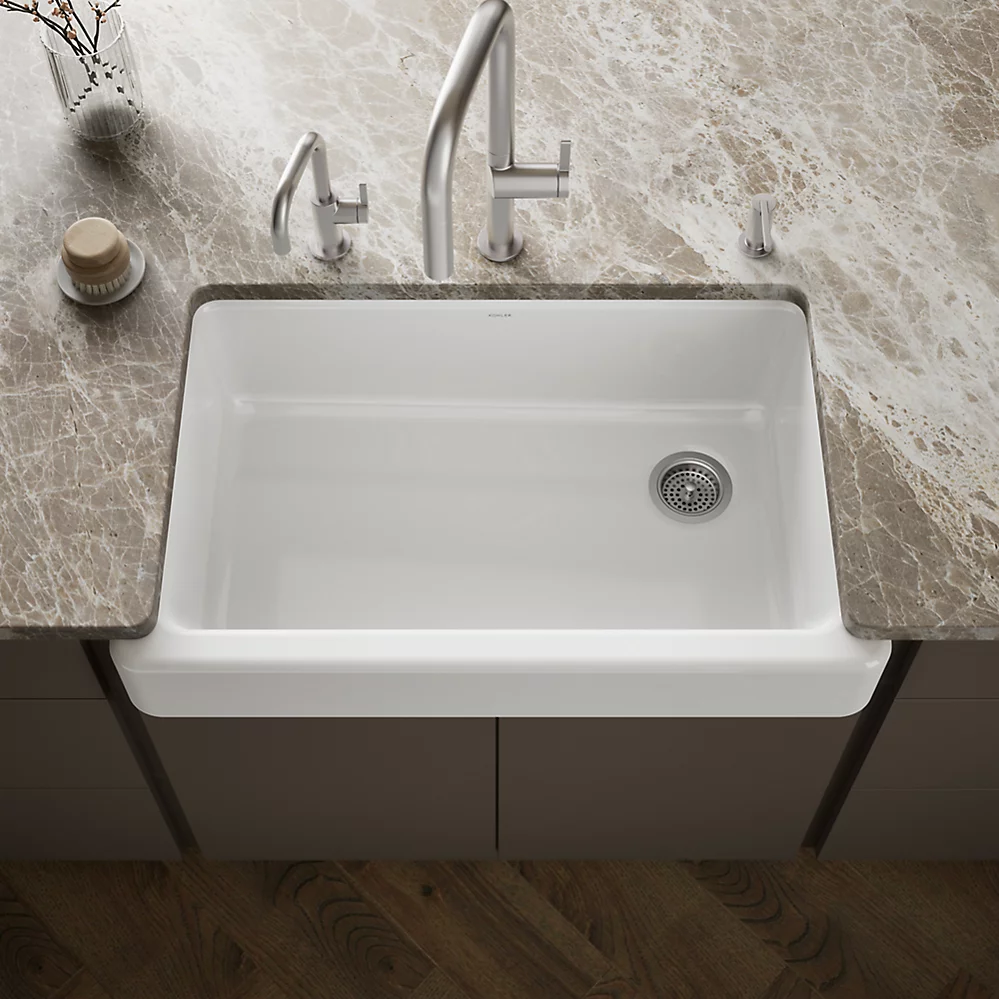 Kohler 6488-0 Whitehaven Uc 36 Short Apron Sink