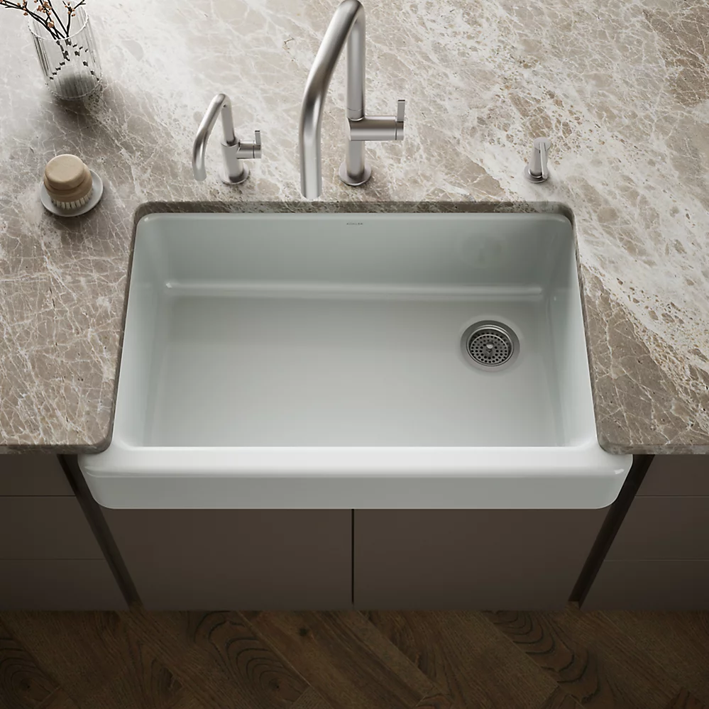 Kohler 6488-95 Whitehaven Uc 36 Short Apron Sink