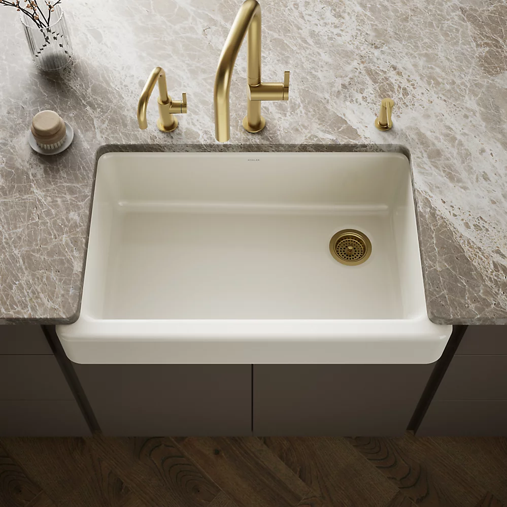 Kohler 6488-96 Whitehaven Uc 36 Short Apron Sink
