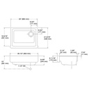 Kohler 6488-96 Whitehaven Uc 36 Short Apron Sink