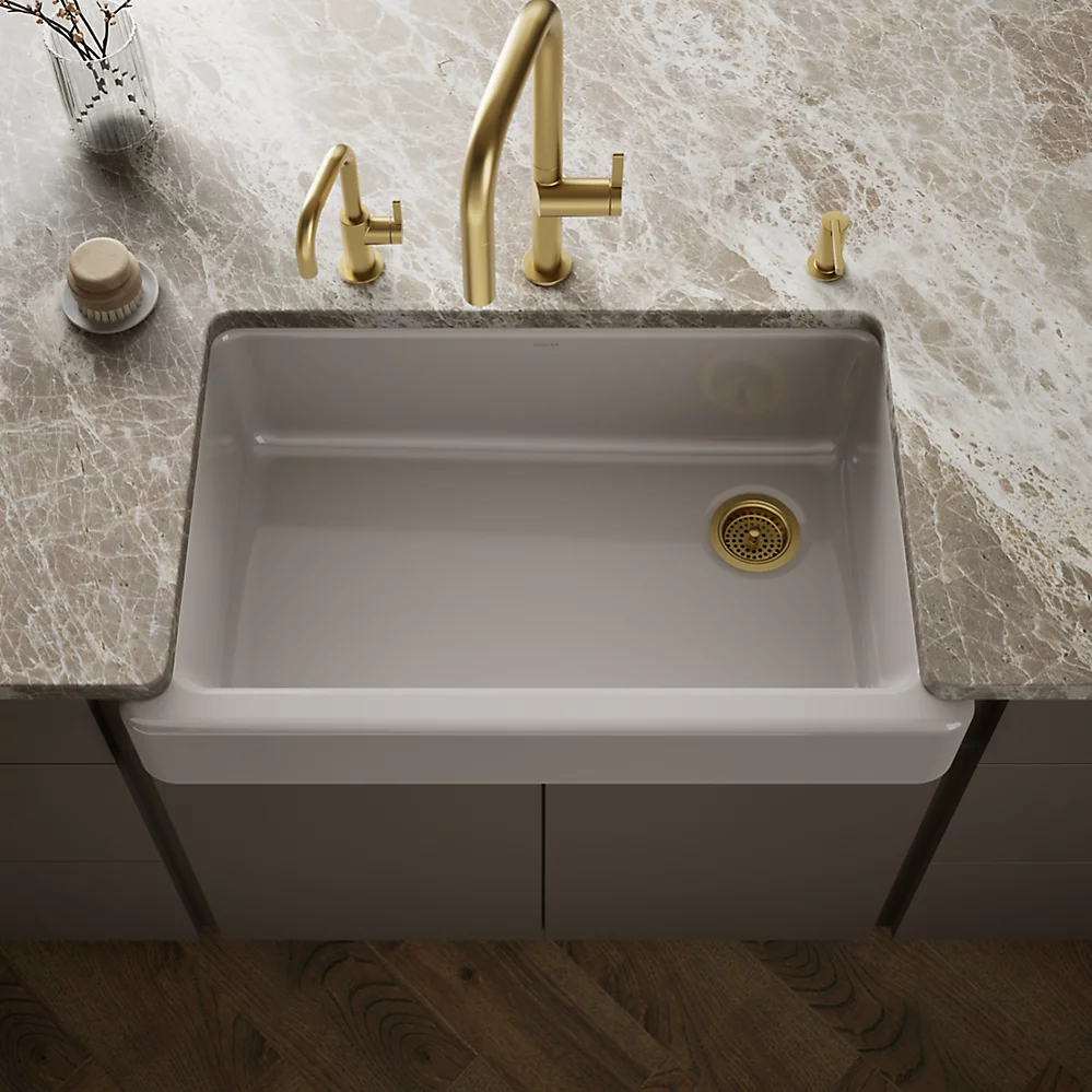 Kohler 6488-TRF Whitehaven Uc 36 Short Apron Sink