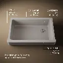 Kohler 6488-TRF Whitehaven Uc 36 Short Apron Sink