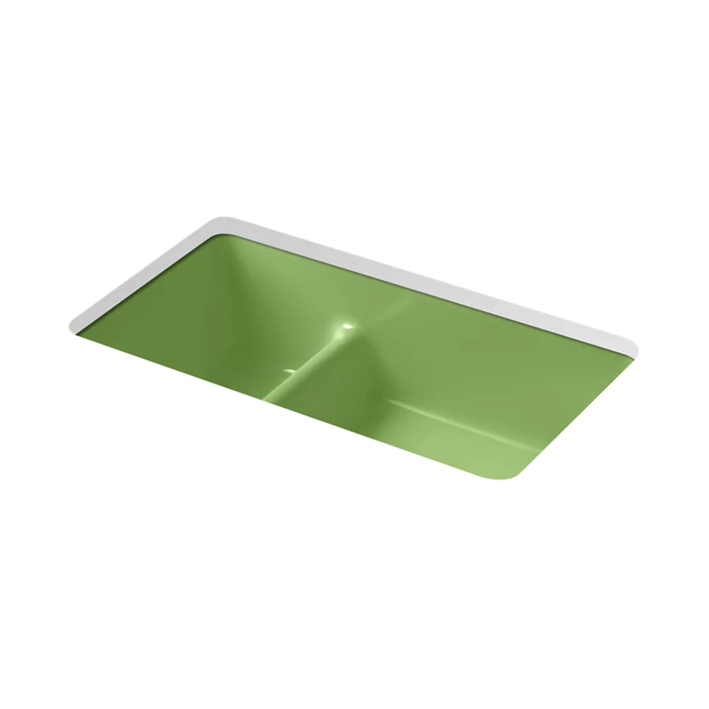 Kohler 6625-34 Iron/Tones Smart Divide Uc Sink