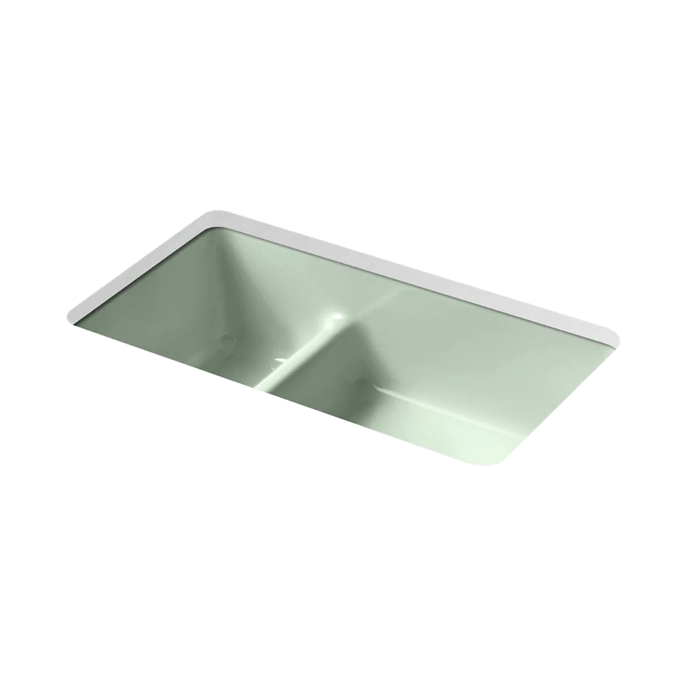 Kohler 6625-42 Iron/Tones Smart Divide Uc Sink