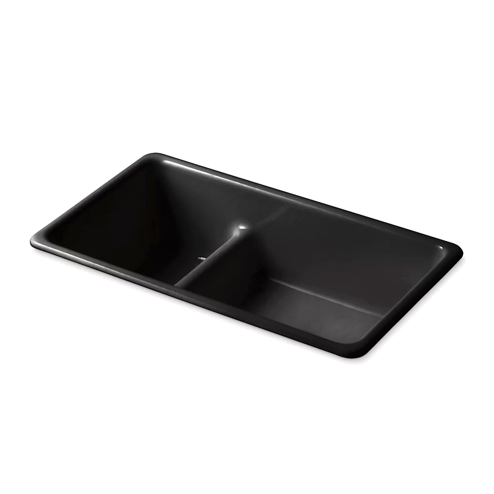 Kohler 6625-7 Iron/Tones Smart Divide Uc Sink