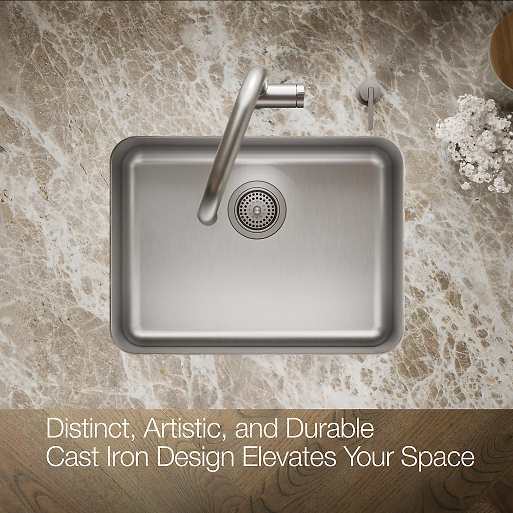 Kohler 6661-NA Undertone 23X17.5 Uc Ss Utility Sink