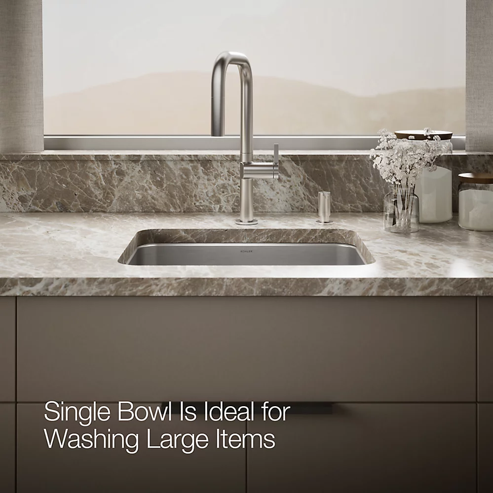 Kohler 6661-NA Undertone 23X17.5 Uc Ss Utility Sink