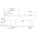 Kohler 6676-0 Tyrell 21X20 Service Sink