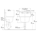 Kohler 6714-0 Bannon 22X18 Service Sk W/Rim